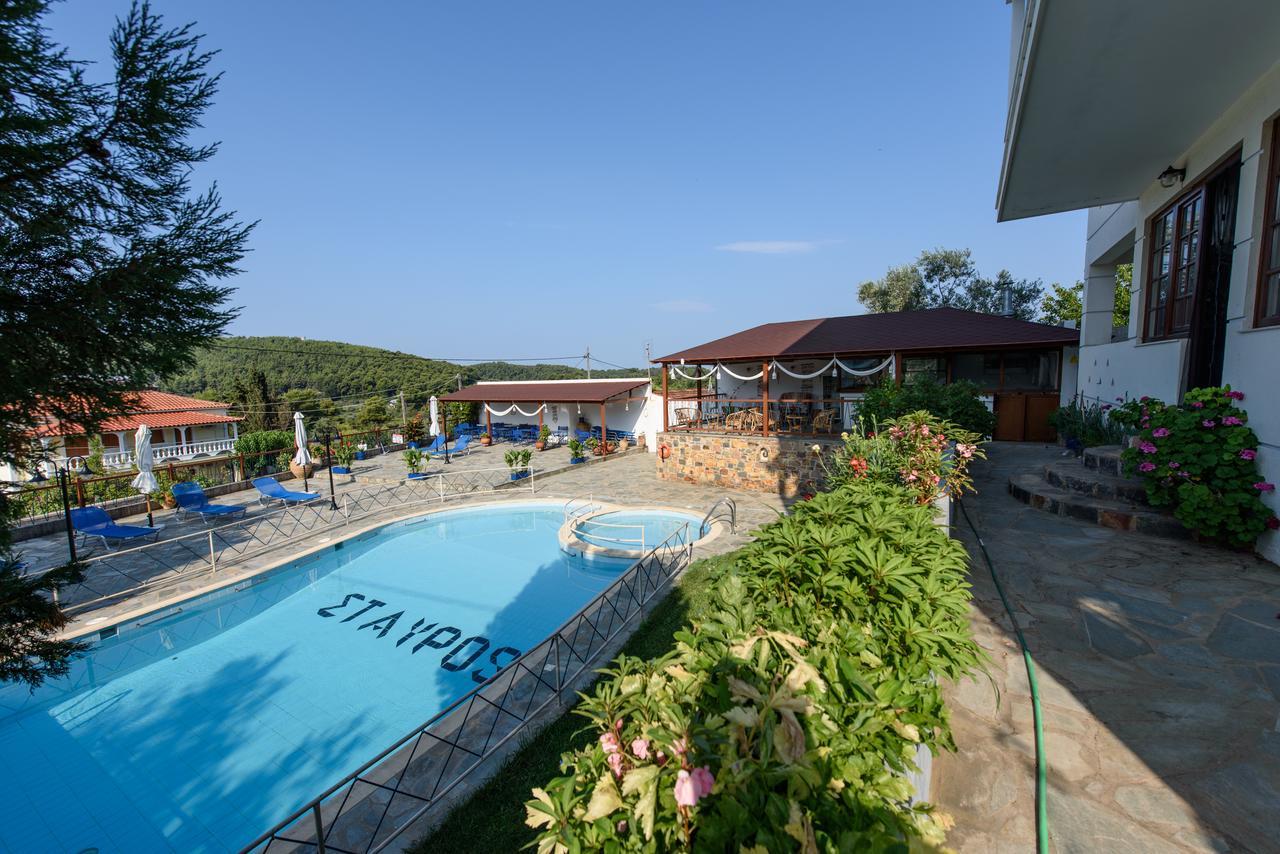 Villa Mara Panormos  Eksteriør bilde