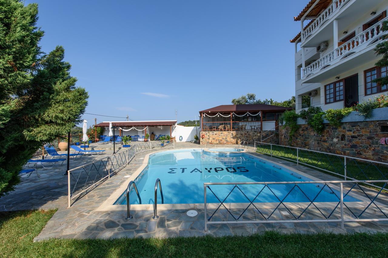 Villa Mara Panormos  Eksteriør bilde